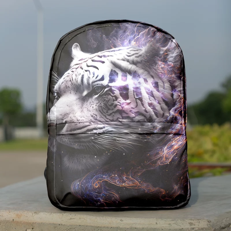 Galaxy Tiger Print Backpack