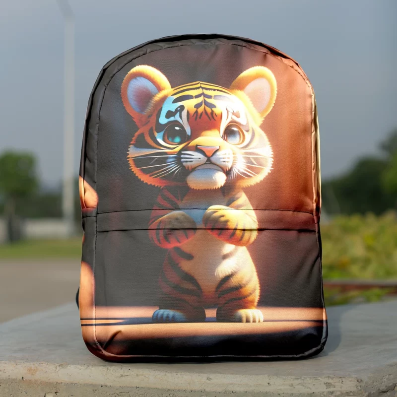 Tiger Galaxies in Space Backpack