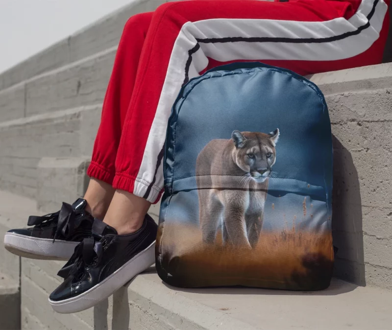 Wild Puma Photo Minimalist Backpack 1