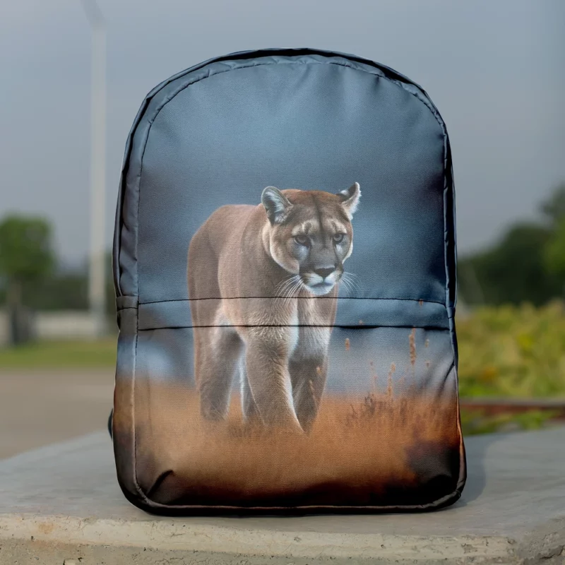 Wild Puma Photo Minimalist Backpack