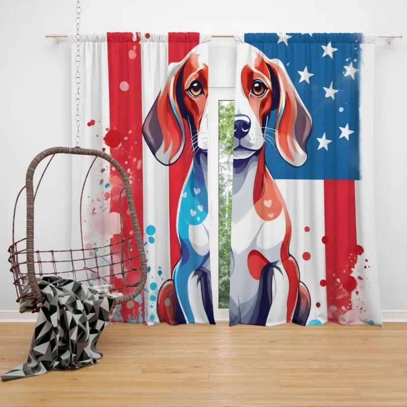 Azawakh Majesty Dog African Elegance Curtain