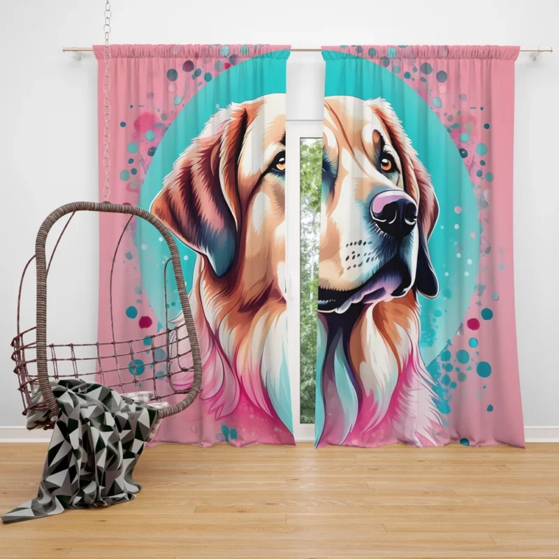 Dog Noble Heritage Anatolian Shepherd Curtain