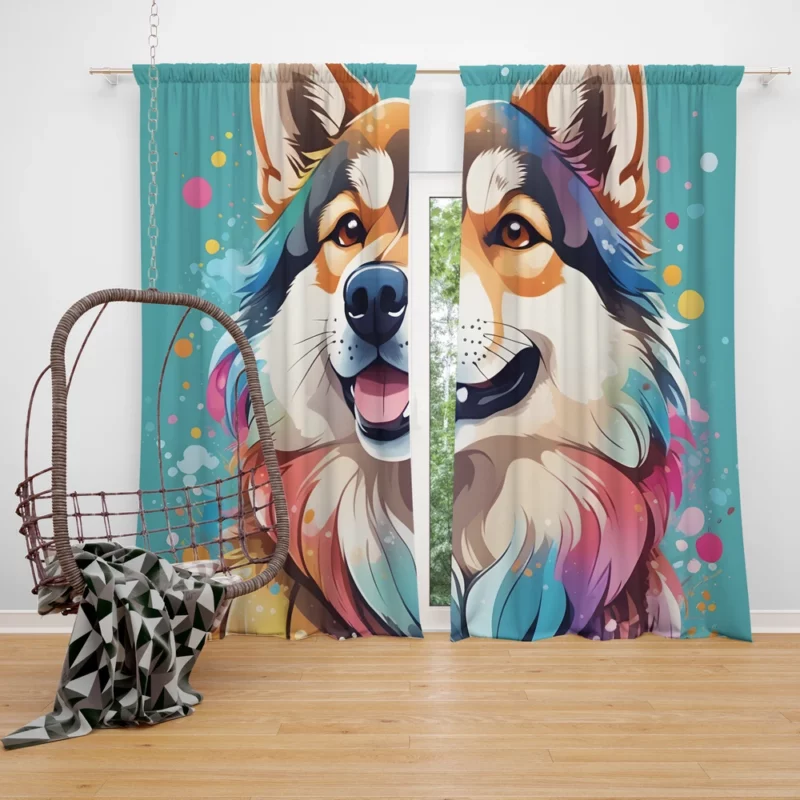Shikoku Pal The Perfect Dog Curtain