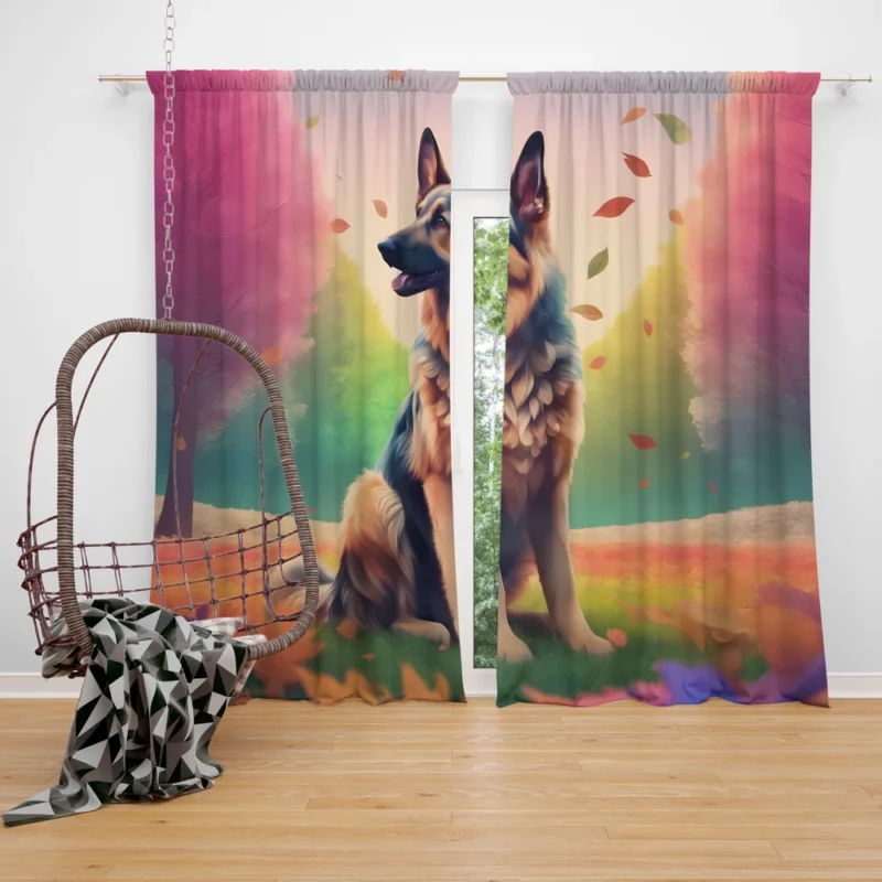 Shollie Mix Intelligent Canine Companion Curtain