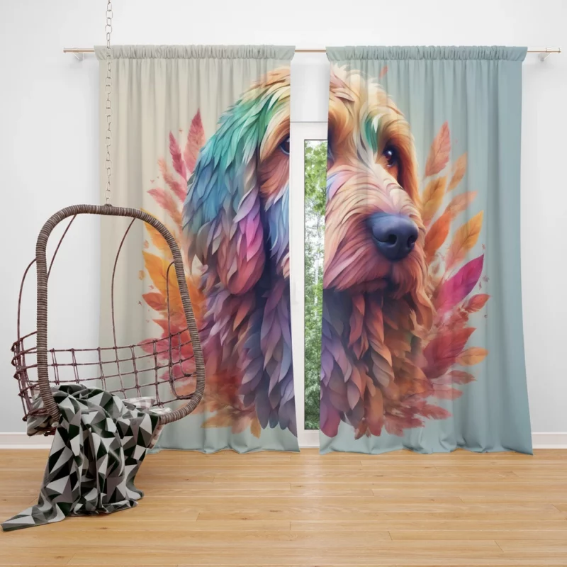 Spinone Italiano Versatile Hunting Companion Curtain