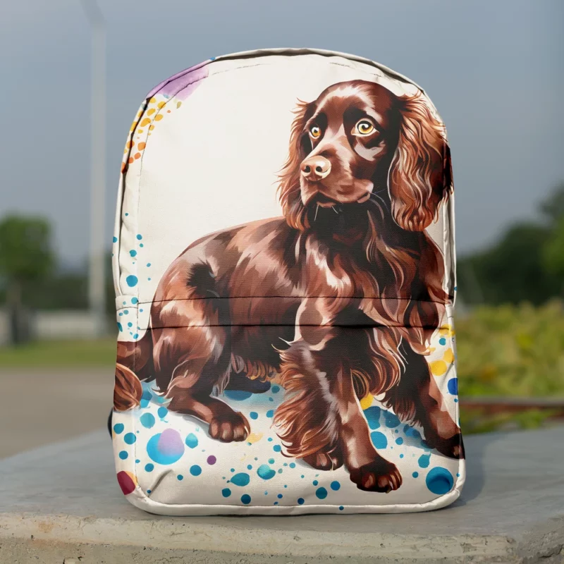Boykin Spaniel Dog Adorable Charmer Minimalist Backpack