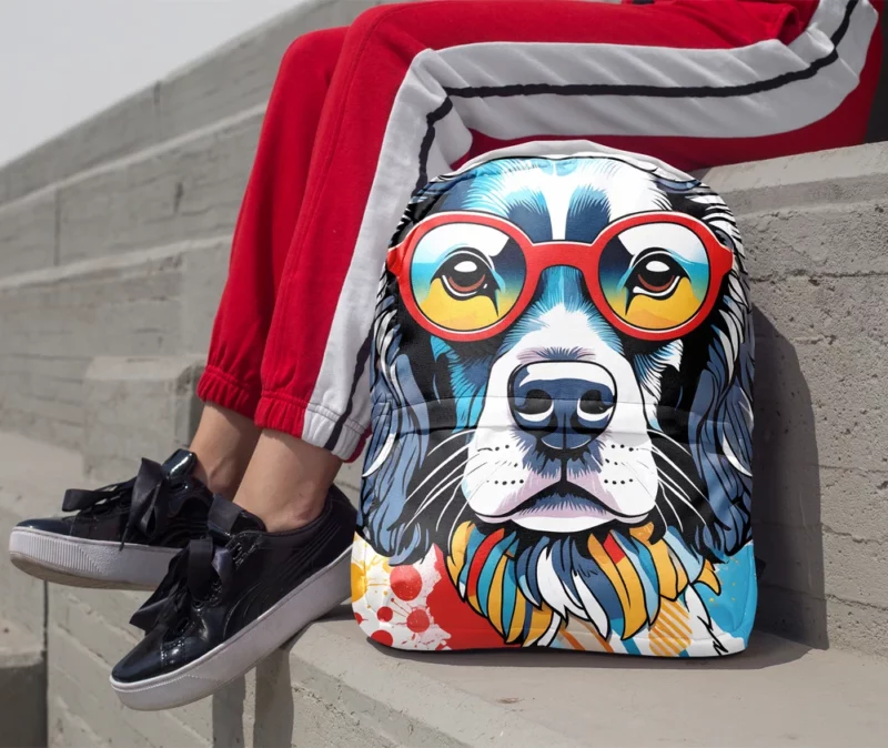 Boykin Spaniel Dog Trusty Friend Minimalist Backpack 1