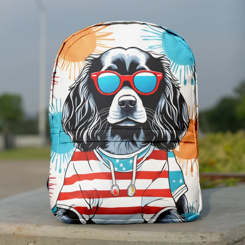 Boykin Spaniel Dog Versatile Partner Minimalist Backpack