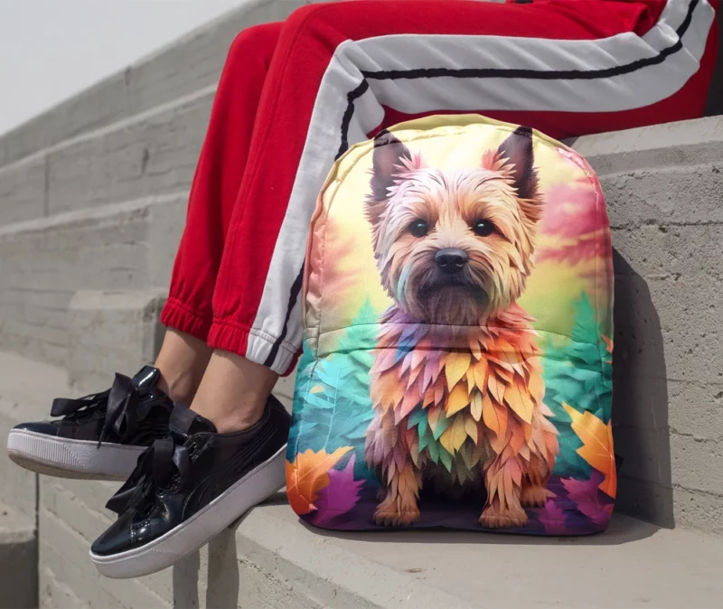 Cairn Terrier Charisma Dog Charm Minimalist Backpack 1