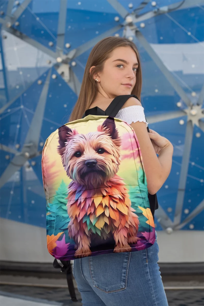 Cairn Terrier Charisma Dog Charm Minimalist Backpack 2
