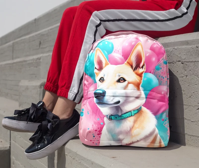 Canaan Dog Devotion Loyal Companion Minimalist Backpack 1
