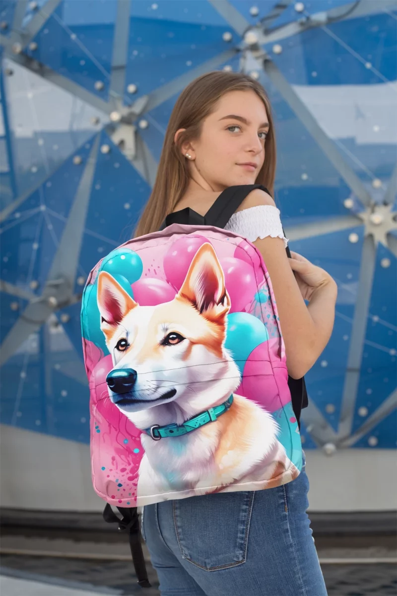 Canaan Dog Devotion Loyal Companion Minimalist Backpack 2