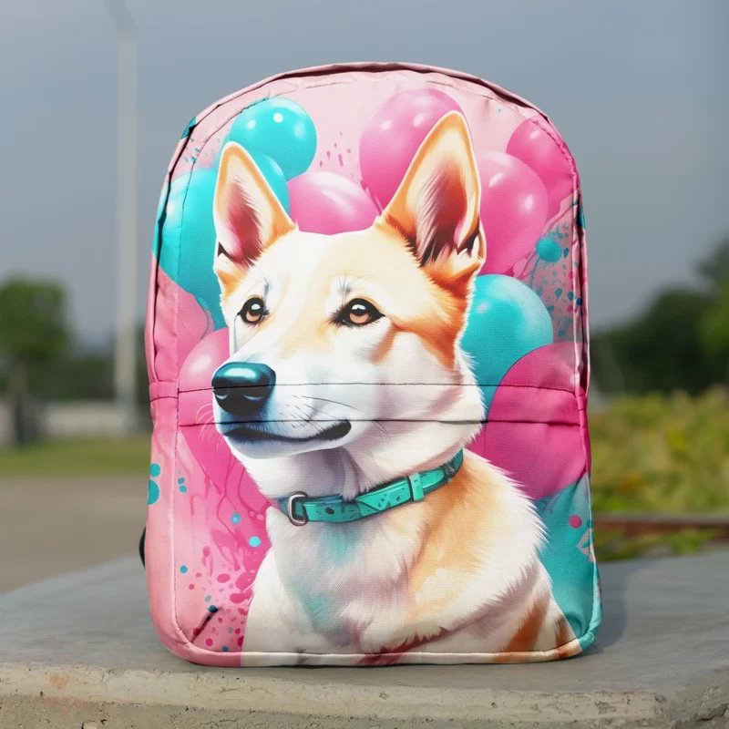 Canaan Dog Devotion Loyal Companion Minimalist Backpack