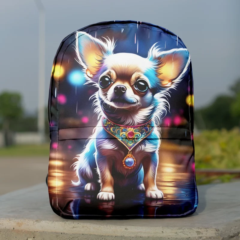 Charming Chihuahua Teen Joyful Companion Minimalist Backpack