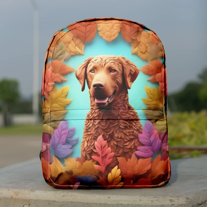 Chesapeake Bay Charm Dog Retrieving Spirit Minimalist Backpack