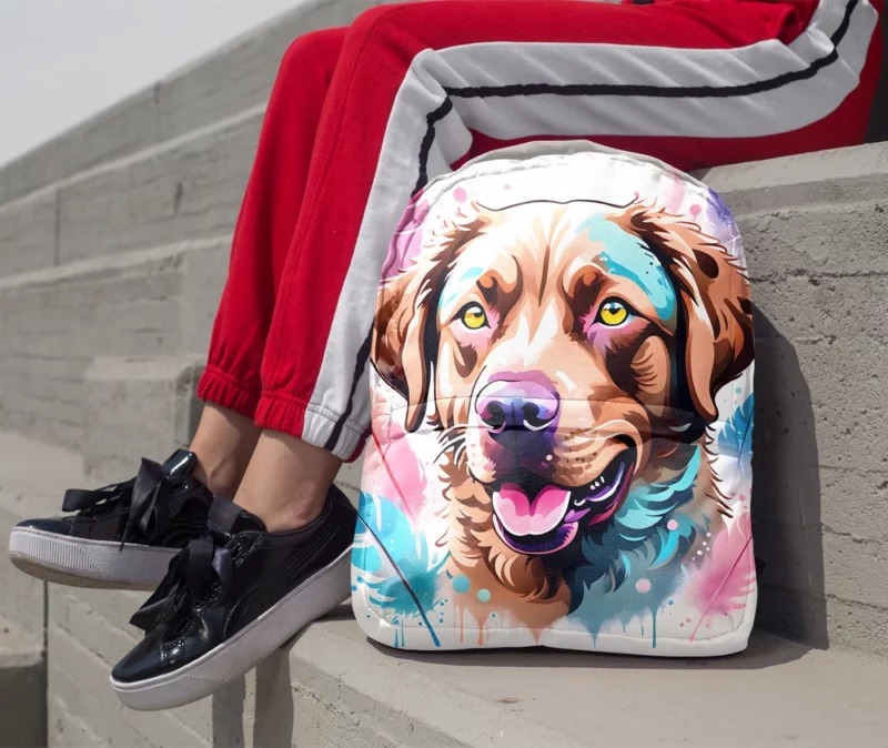 Chesapeake Bay Majesty Loyal Dog Companion Minimalist Backpack 1