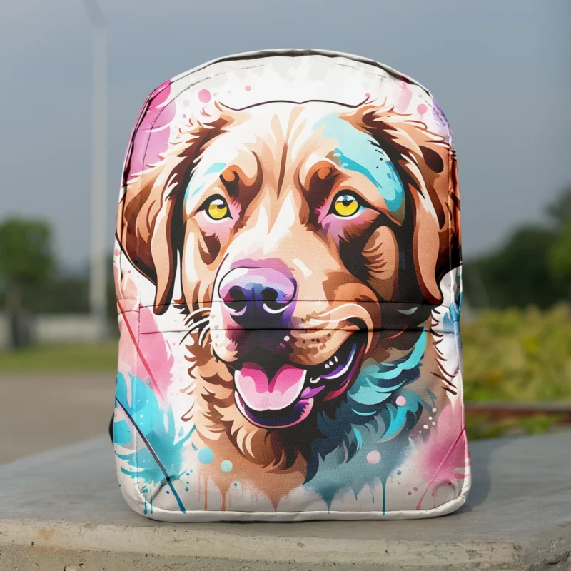 Chesapeake Bay Majesty Loyal Dog Companion Minimalist Backpack