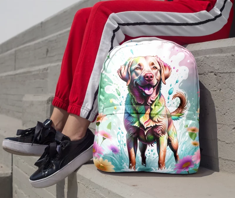 Chesapeake Bay Retriever Beauty Dog Grace Minimalist Backpack 1