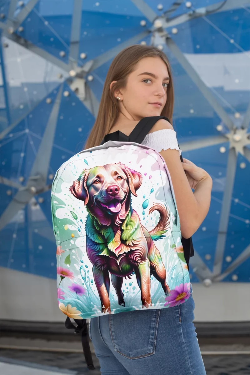 Chesapeake Bay Retriever Beauty Dog Grace Minimalist Backpack 2