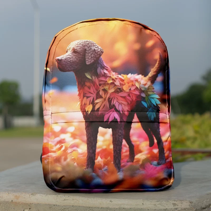 Chesapeake Bay Retriever Dog Water Enthusiast Minimalist Backpack
