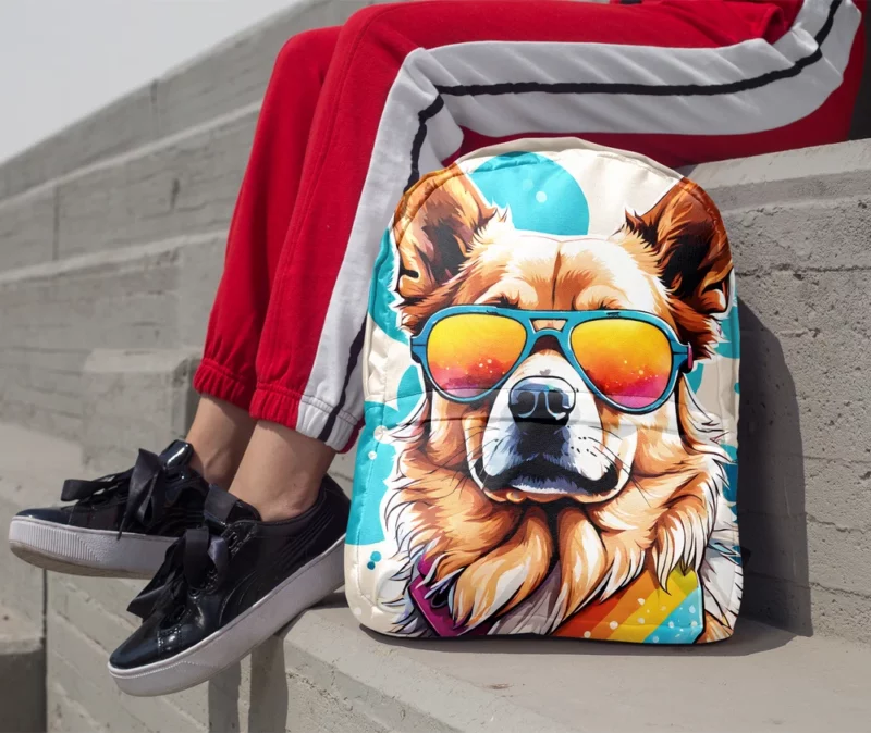 Chinook Pup Teen Birthday Surprise Minimalist Backpack 1