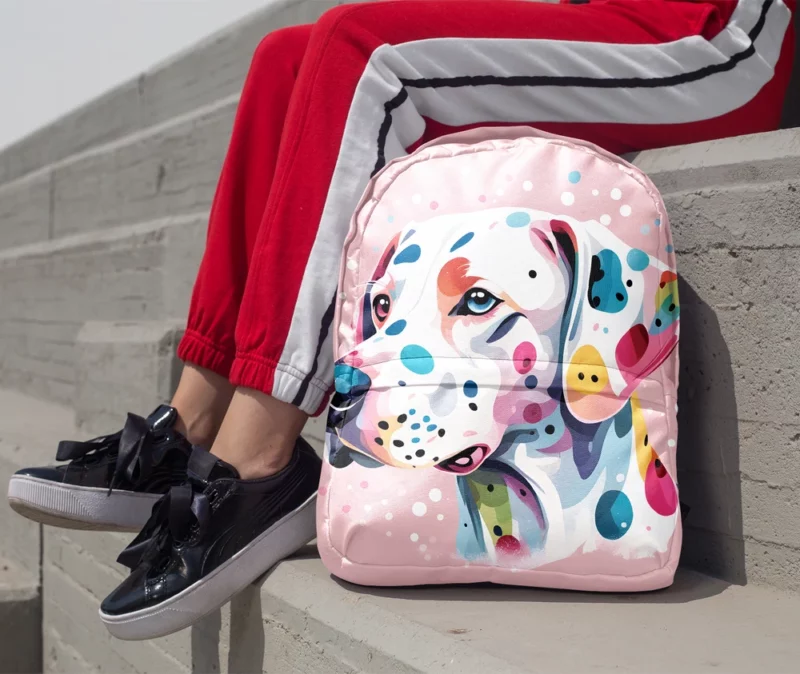 Dalmatian Birthday Bond Teen Companion Minimalist Backpack 1
