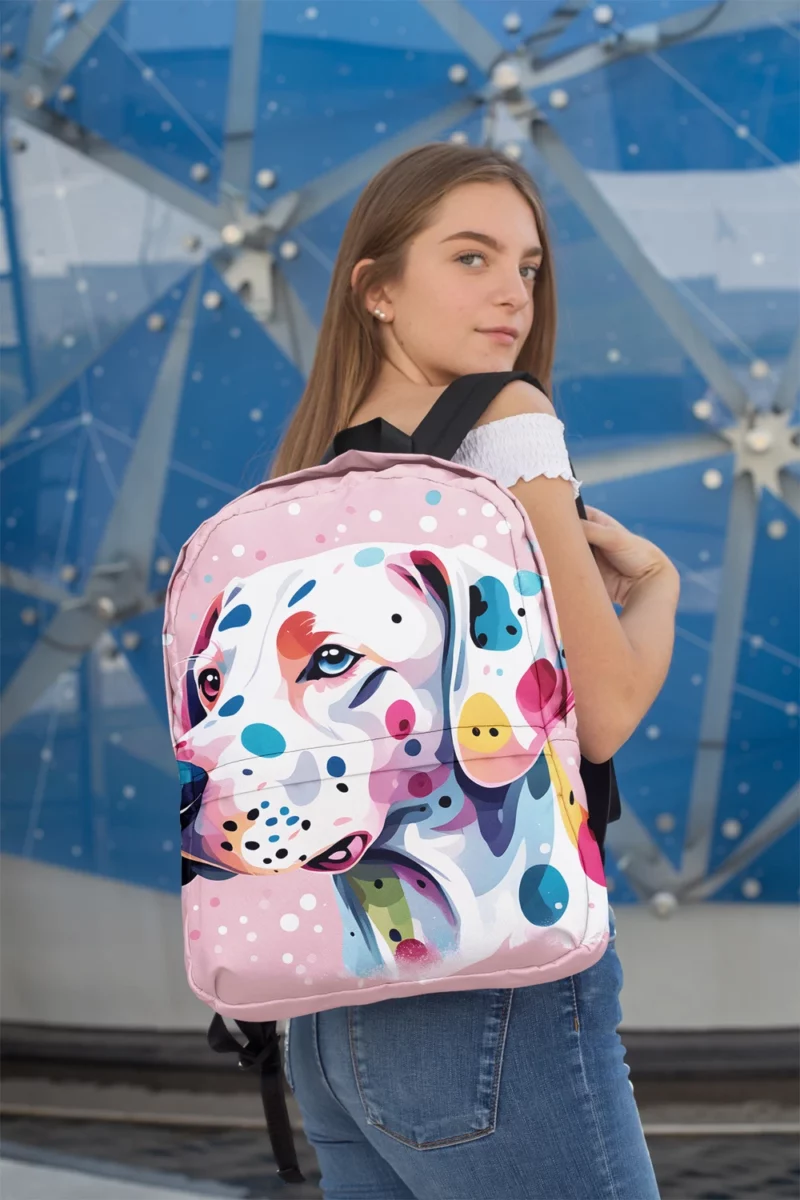 Dalmatian Birthday Bond Teen Companion Minimalist Backpack 2