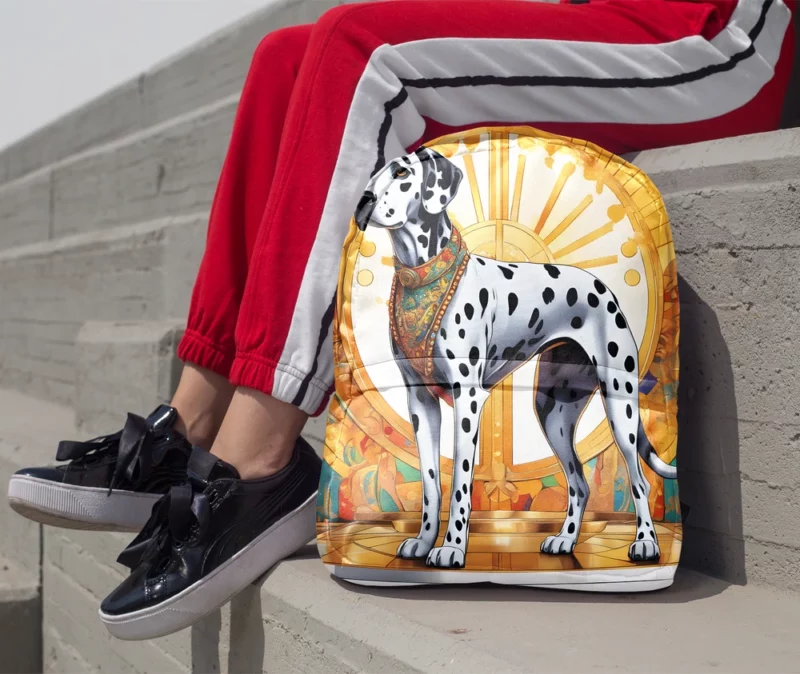 Dalmatian Birthday Surprise Teen Delight Minimalist Backpack 1