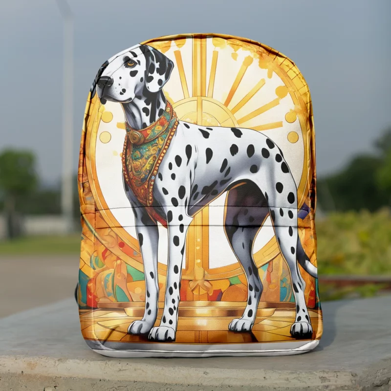 Dalmatian Birthday Surprise Teen Delight Minimalist Backpack