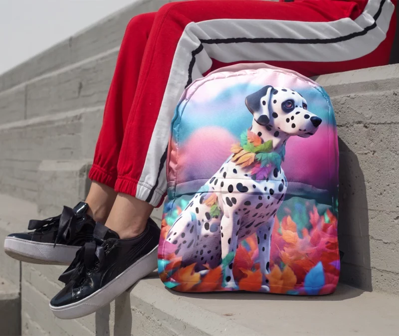 Dalmatian Darling Teen Birthday Joy Minimalist Backpack 1