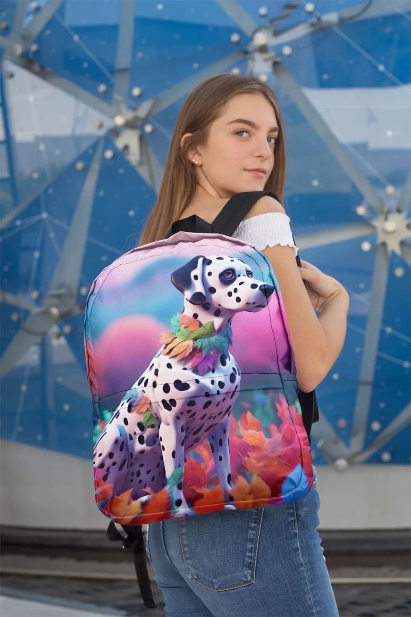 Dalmatian Darling Teen Birthday Joy Minimalist Backpack 2