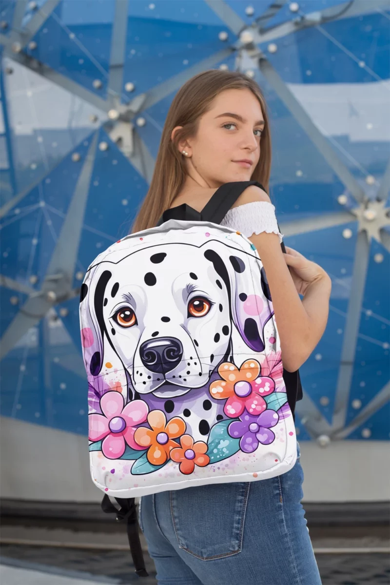 Dalmatian Love Teen Heartfelt Gift Minimalist Backpack 2