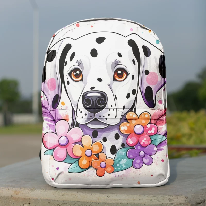 Dalmatian Love Teen Heartfelt Gift Minimalist Backpack