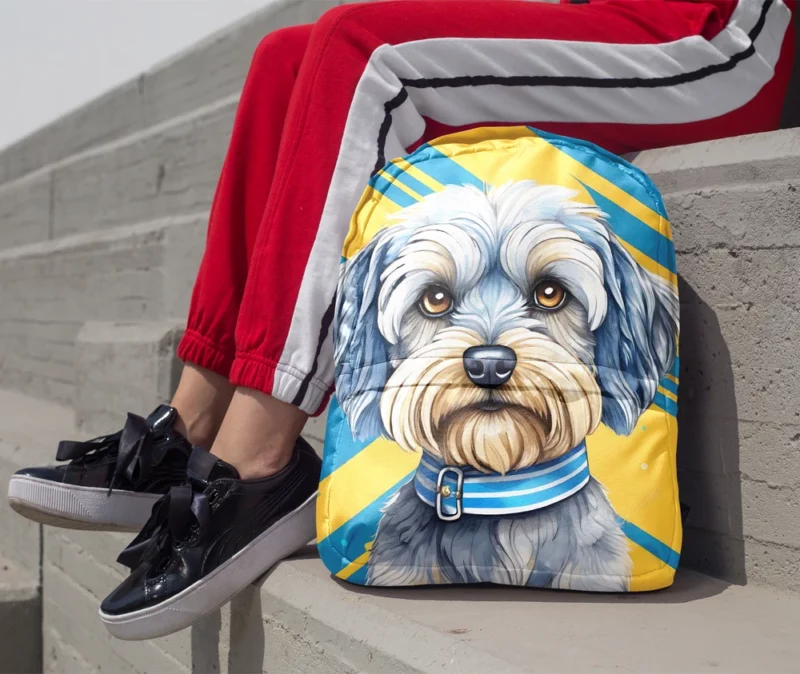 Dandie Dinmont Terrier Birthday Bond Teen Companion Minimalist Backpack 1
