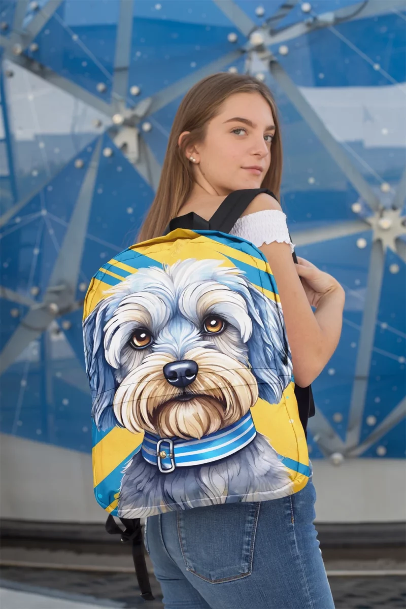 Dandie Dinmont Terrier Birthday Bond Teen Companion Minimalist Backpack 2