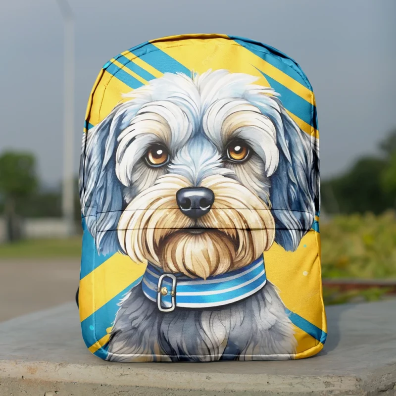 Dandie Dinmont Terrier Birthday Bond Teen Companion Minimalist Backpack