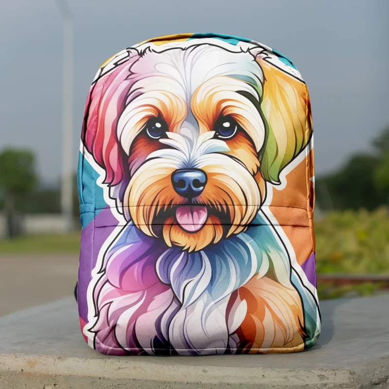 Dandie Dinmont Terrier Delight Teen Birthday Joy Minimalist Backpack