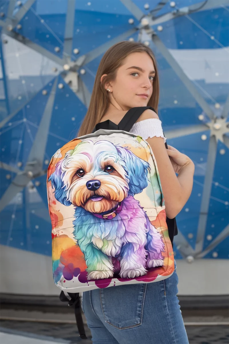 Dandie Dinmont Terrier Love Teen Heartfelt Gift Minimalist Backpack 2