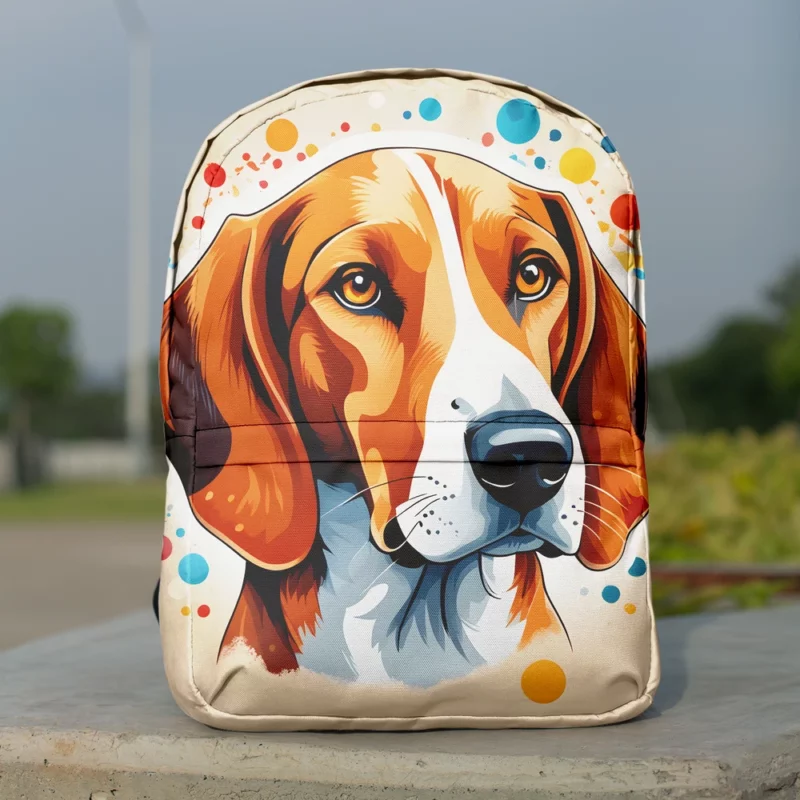 Dandie Dinmont Terrier Pup Teen Birthday Surprise Minimalist Backpack