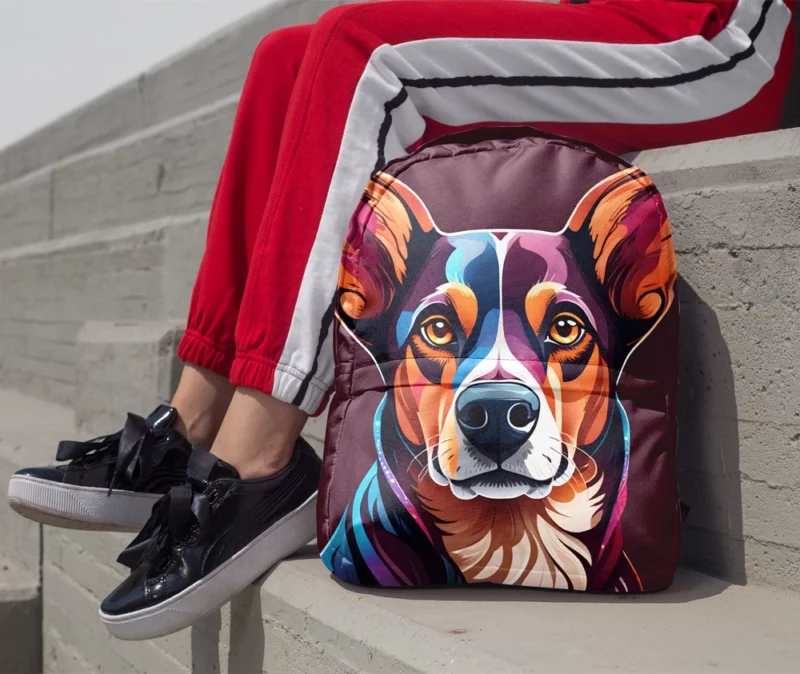 Finnish Hound Elegance Teen Stylish Gift Minimalist Backpack 1