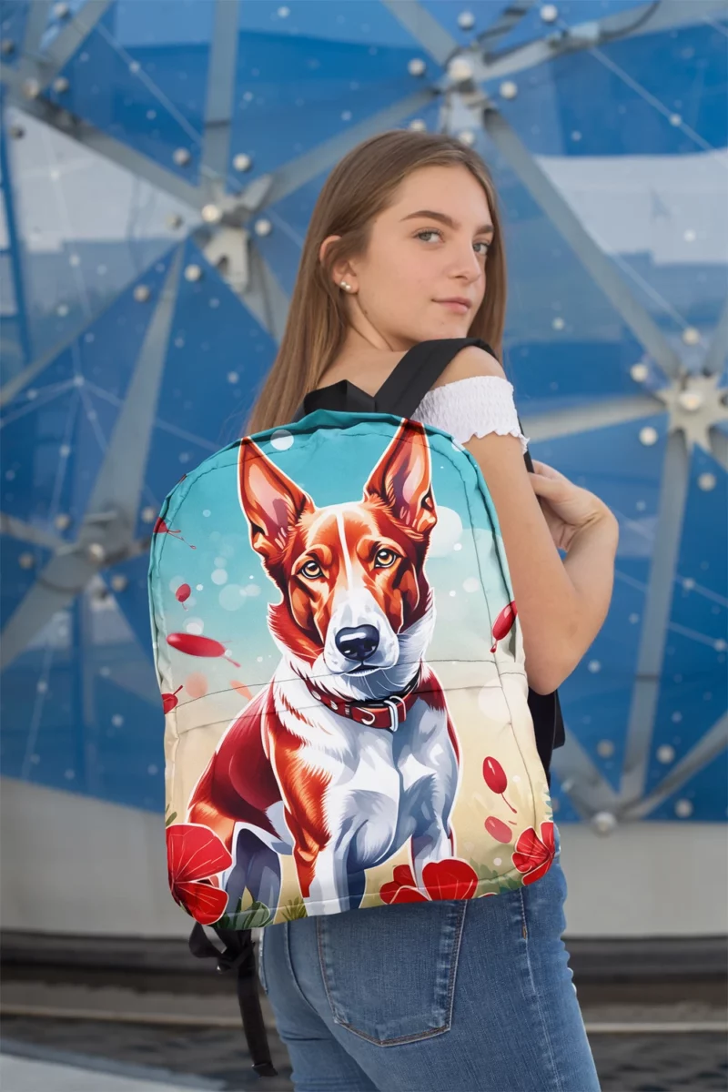 Finnish Hound Love Teen Heartfelt Gift Minimalist Backpack 2