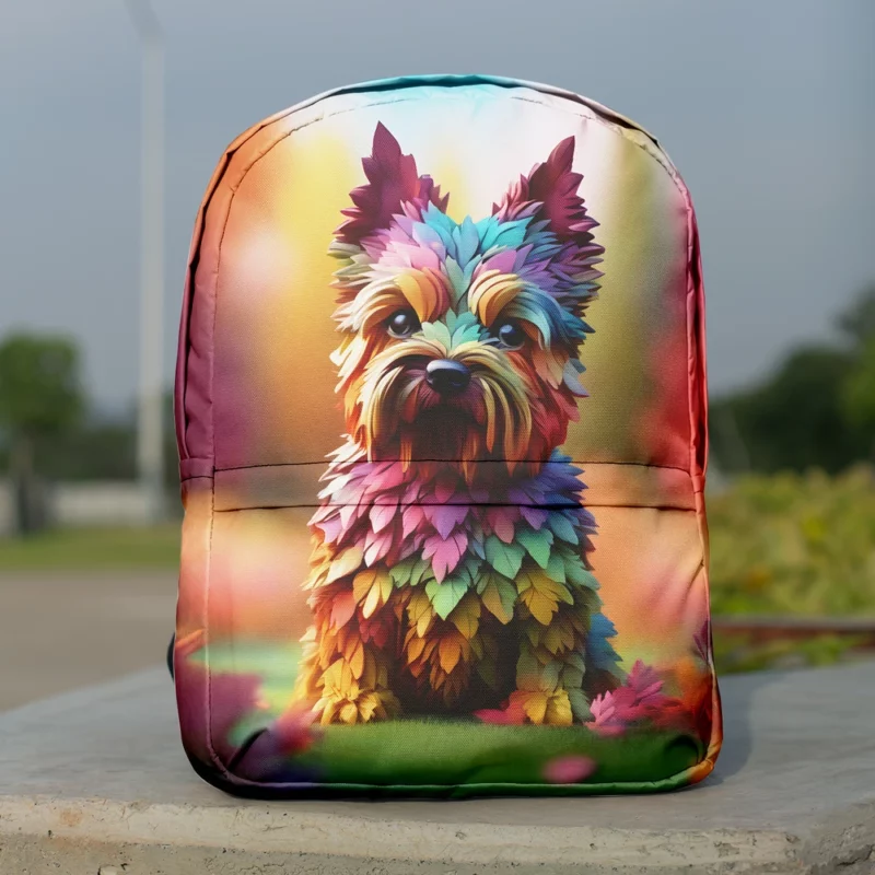 Playful Cairn Terrier Dog Delight Minimalist Backpack