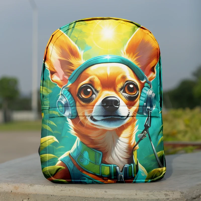 Teen Best Friend Chihuahua Dog Cuteness Minimalist Backpack