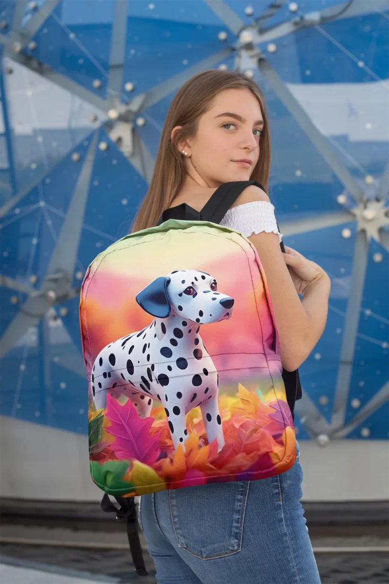 Teen Best Friend Dalmatian Delight Minimalist Backpack 2