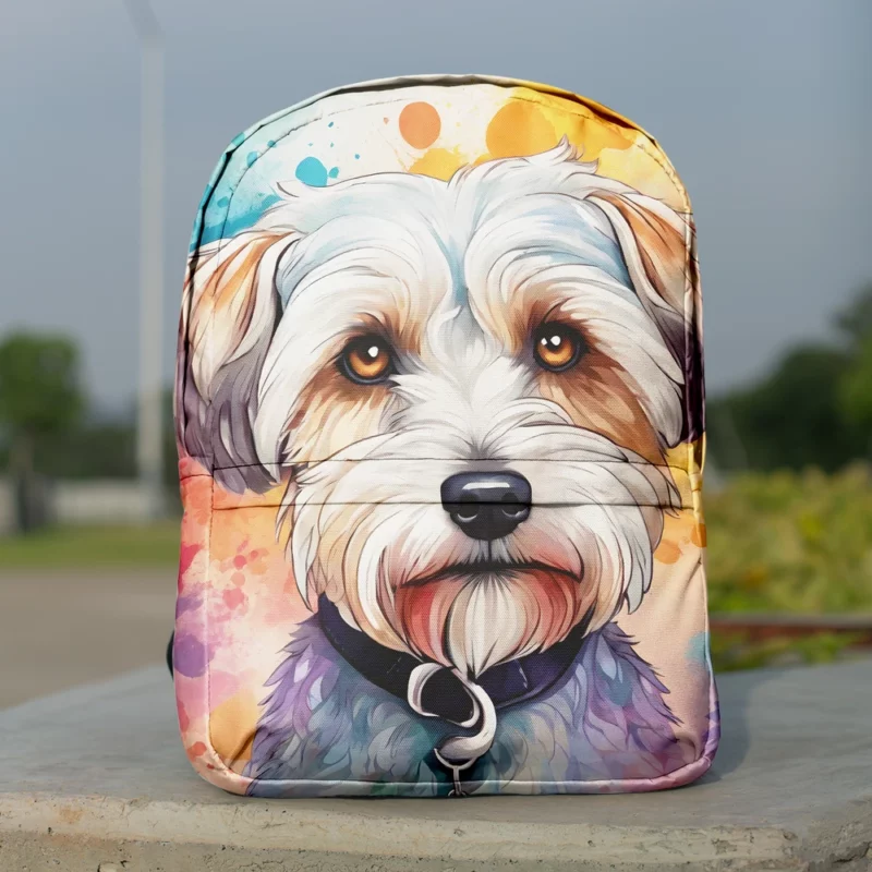 Teen Birthday Bliss Dandie Dinmont Terrier Joy Minimalist Backpack