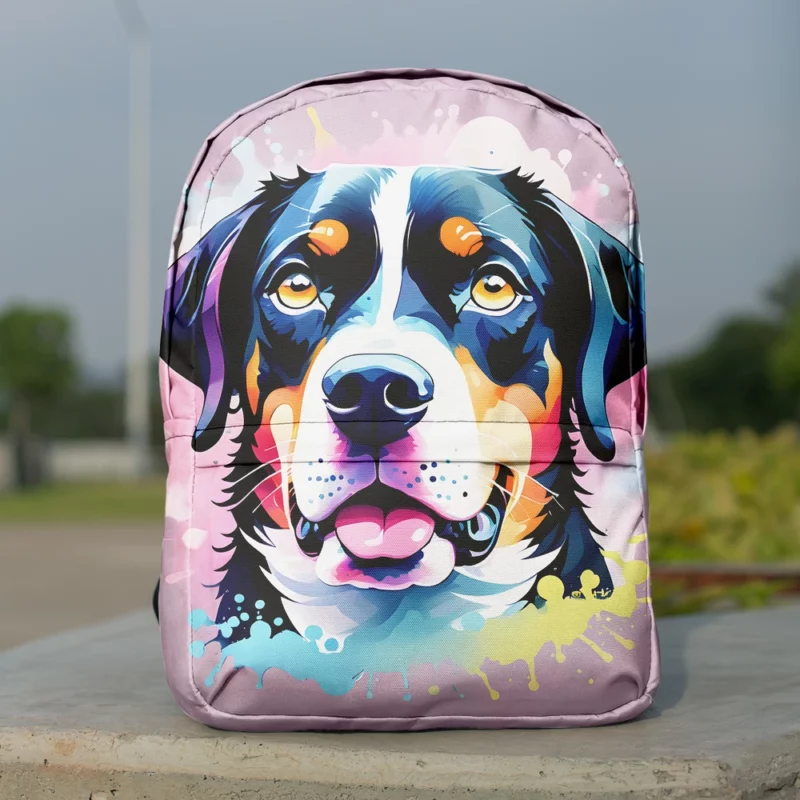 Teen Birthday Bliss Entlebucher Mountain Dog Joy Minimalist Backpack