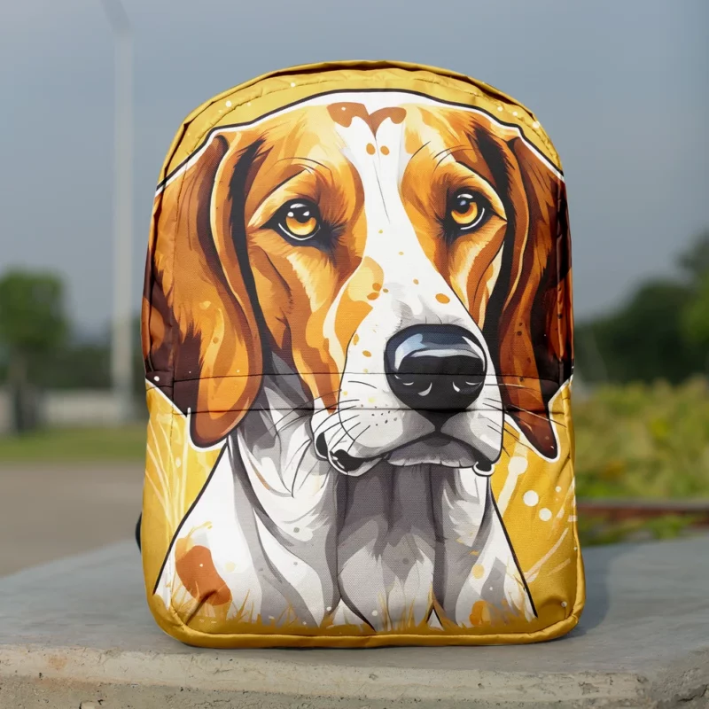 Teen Birthday Present English Foxhound Magic Minimalist Backpack