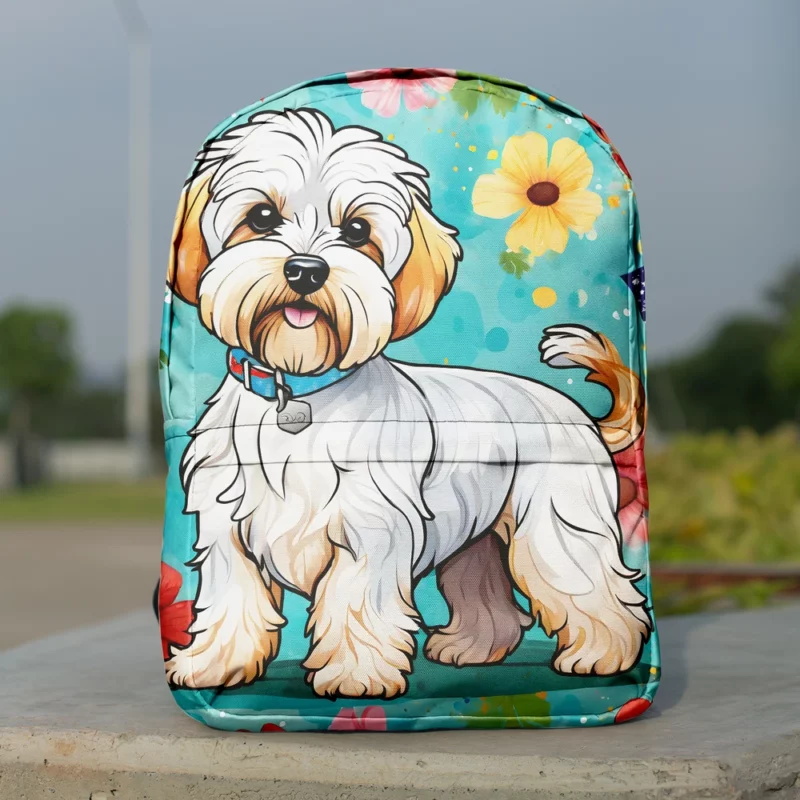 Teen Dandie Dinmont Terrier Pal Birthday Joy Minimalist Backpack