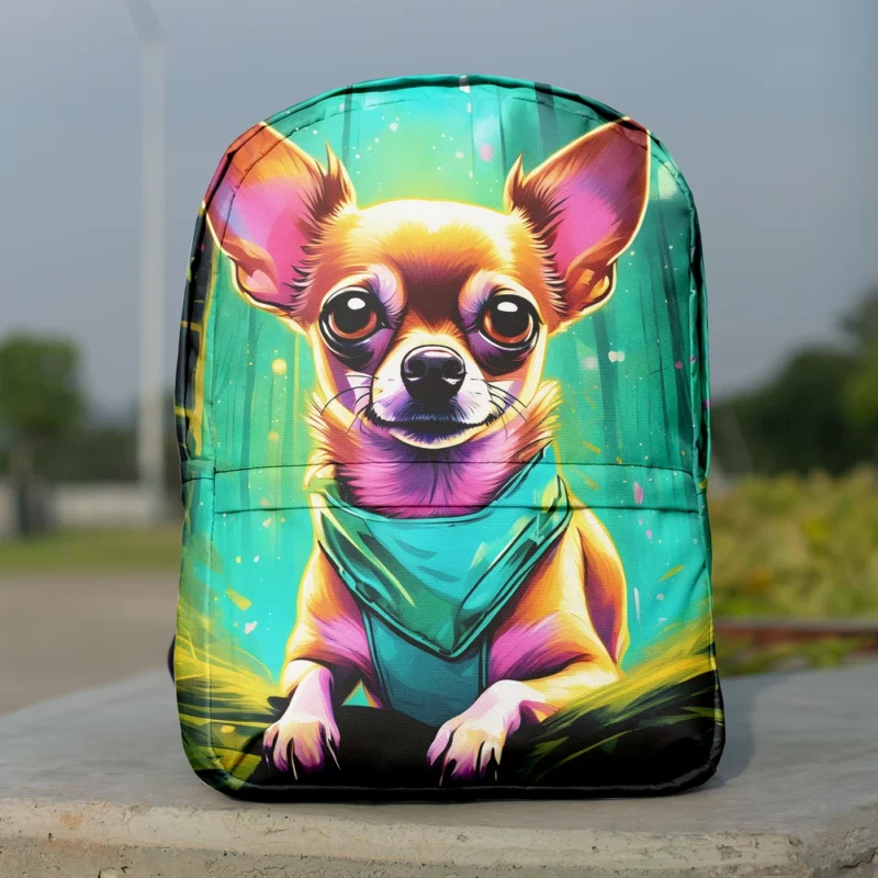 Teen Delight Chihuahua Dog Magic Minimalist Backpack