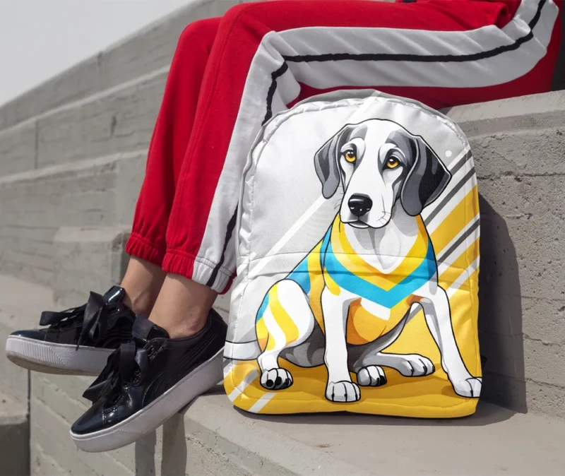 Teen Finnish Hound Dog Pal Birthday Joy Minimalist Backpack 1